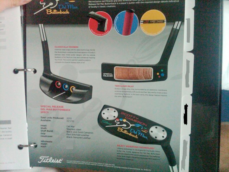 Scotty Cameron Del Mar Buttonback - Golf Clubs - MyGolfSpy Forum